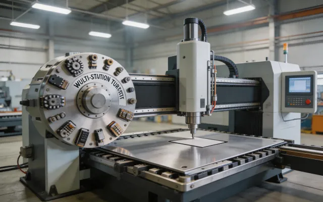 EMZ servo-driven turret punch press